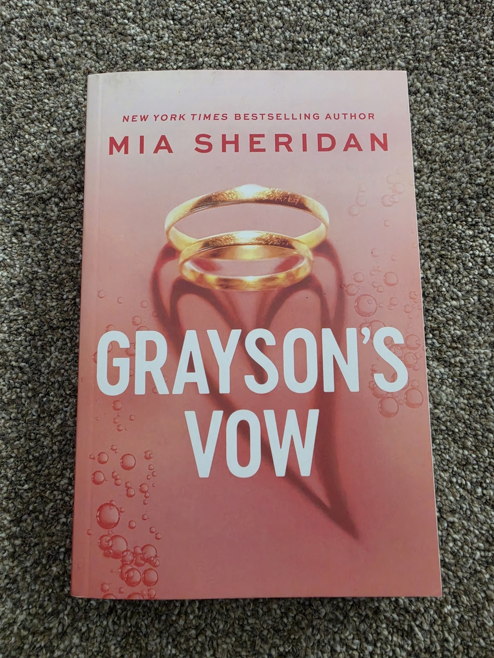 3/$15 Grayson's Vow by Mia Sheridan